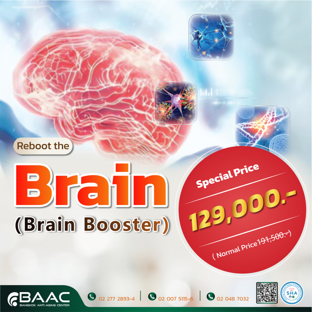 ฟื้นฟูสมอง - Brain Booster - The One Priority